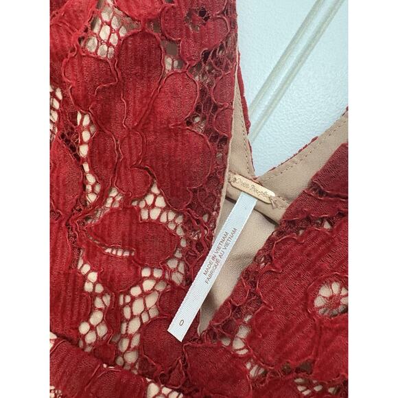 Free People Dangerous Love Mini Dress Size 0 - Picture 3 of 7